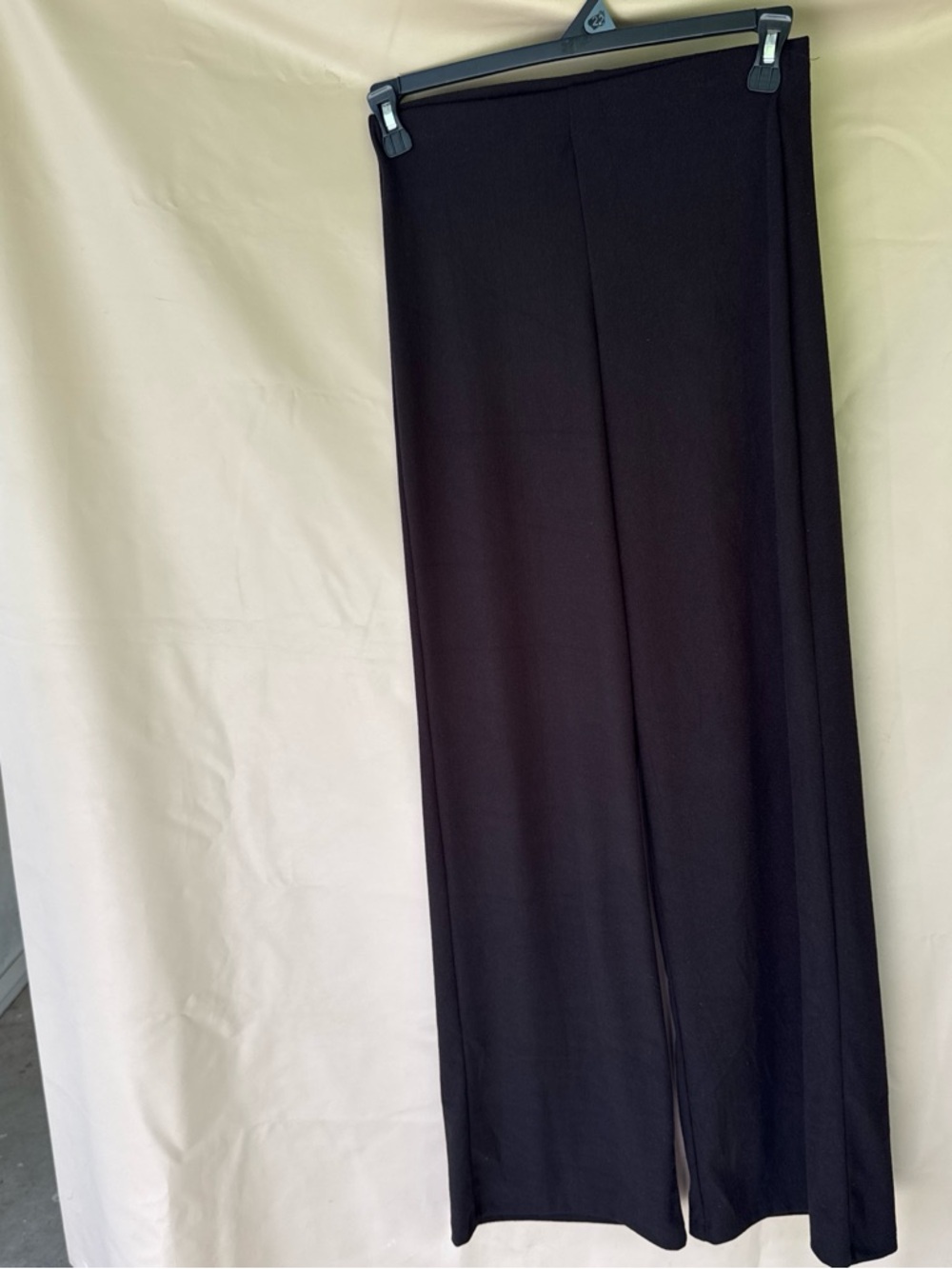 Classic Black Wide-Leg Women's pants